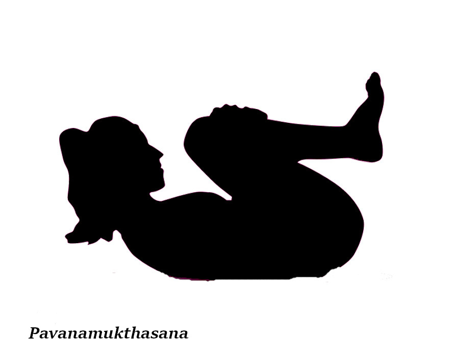 joga na odchudzanie  pavanamukthasana